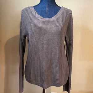 Sweater top, great fit. Material is great